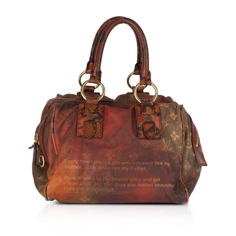 louis vuitton joke bag|LOUIS VUITTON Monogram Karung Mancrazy Jokes Bag.